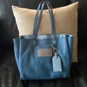 Henri Bendel sky blue tote/purse